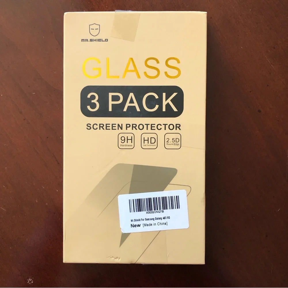 New in Packages Bundle of Mr. Shield Cellphone Screen Protector Diferentes Sizes